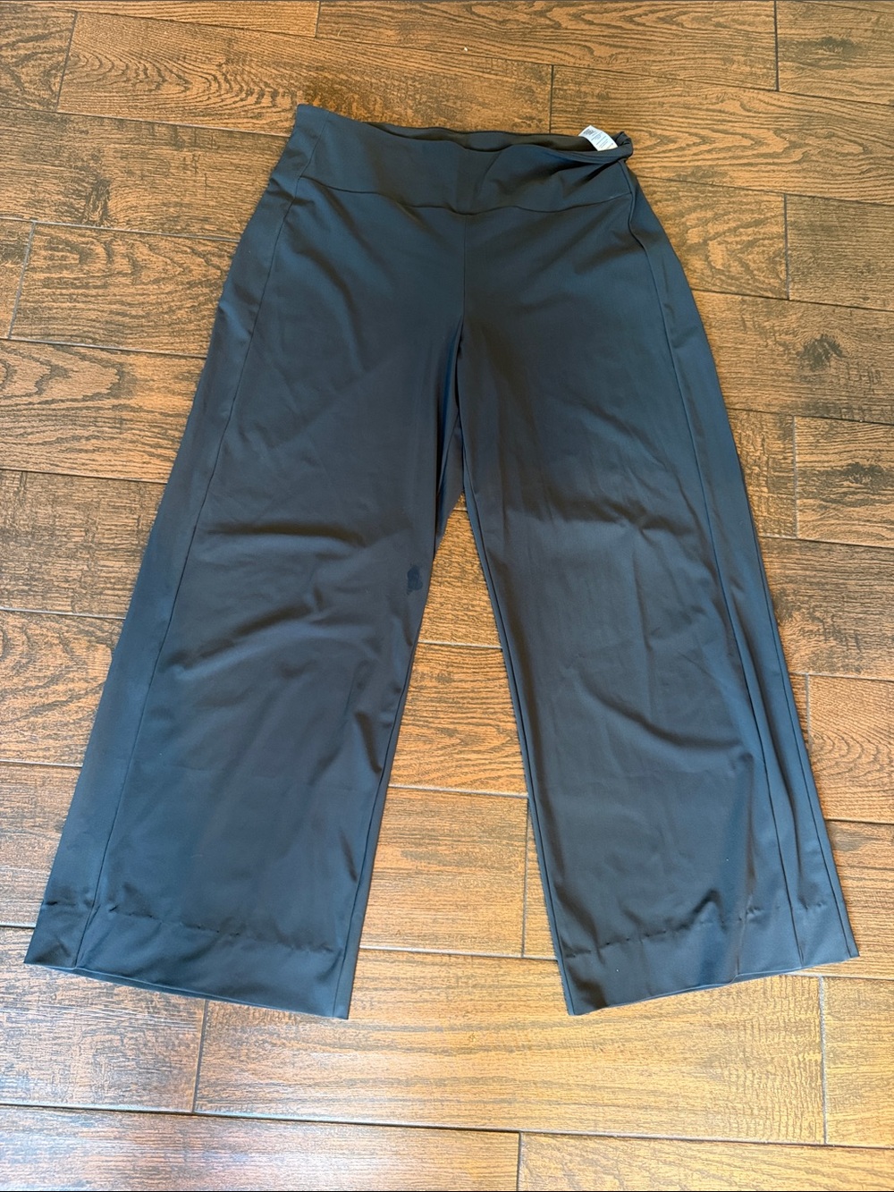 Athleta Women Endless Rise Dark Gray Wide Leg Pull-On Pants